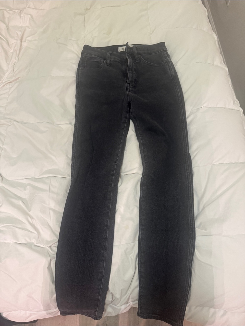 Madewell Black Straight-Leg Women's Jeans